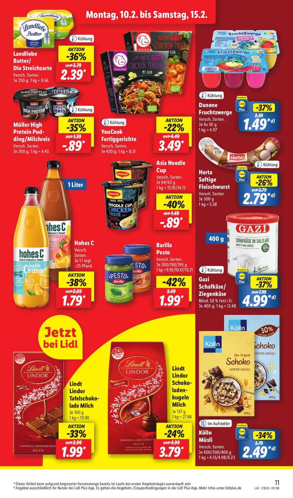 Lidl Prospekt ab 10.02.2025 (Montag)