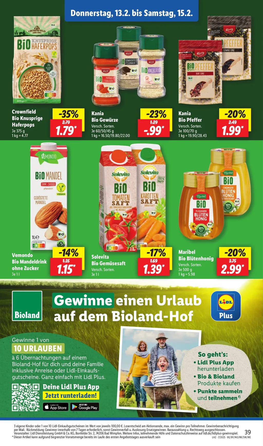 Lidl Prospekt ab 10.02.2025 (Montag)