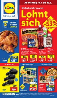 Lidl Prospekt ab 10.03.2025 (Montag)