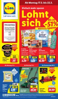 Lidl Prospekt ab 17.03.2025 (Montag)