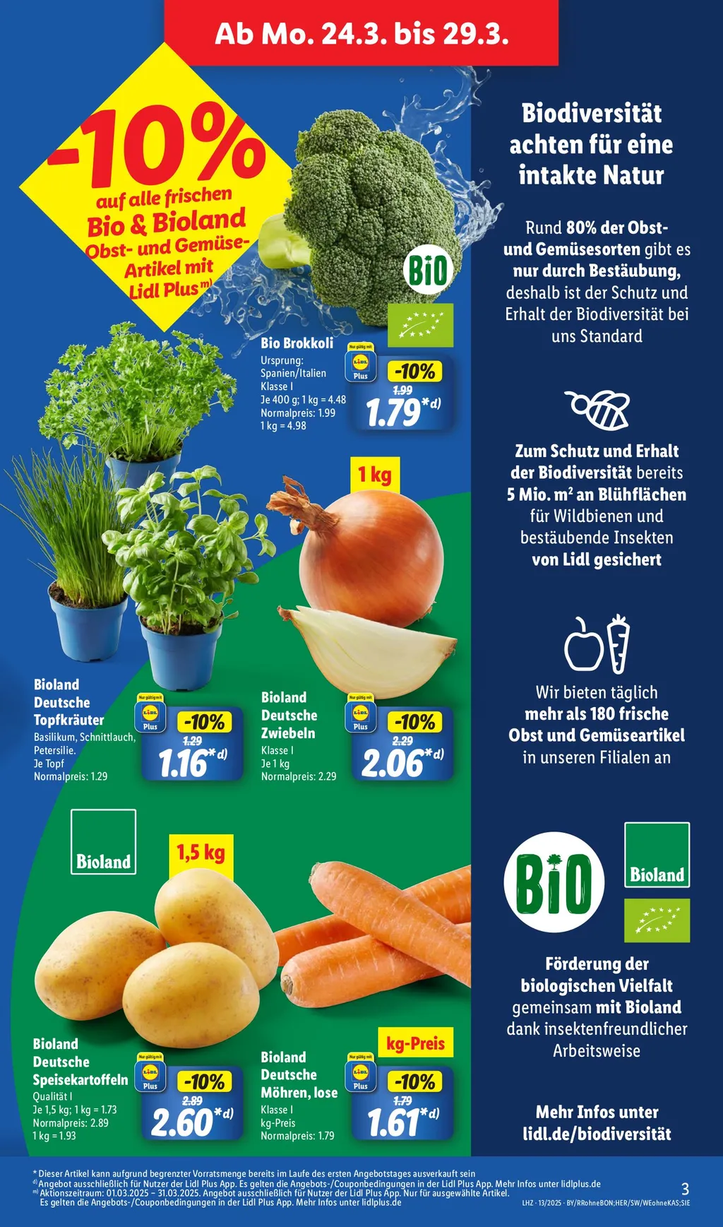 Lidl Prospekt ab 24.03.2025 (Montag)