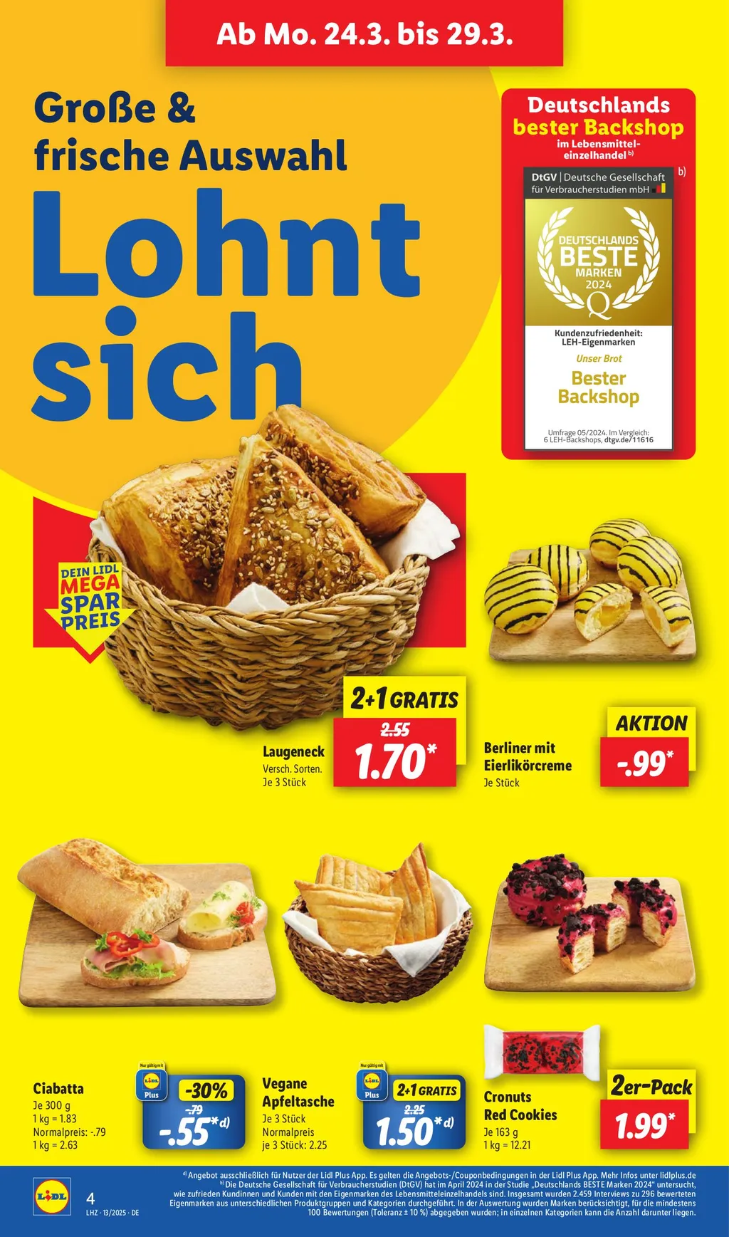 Lidl Prospekt ab 24.03.2025 (Montag)