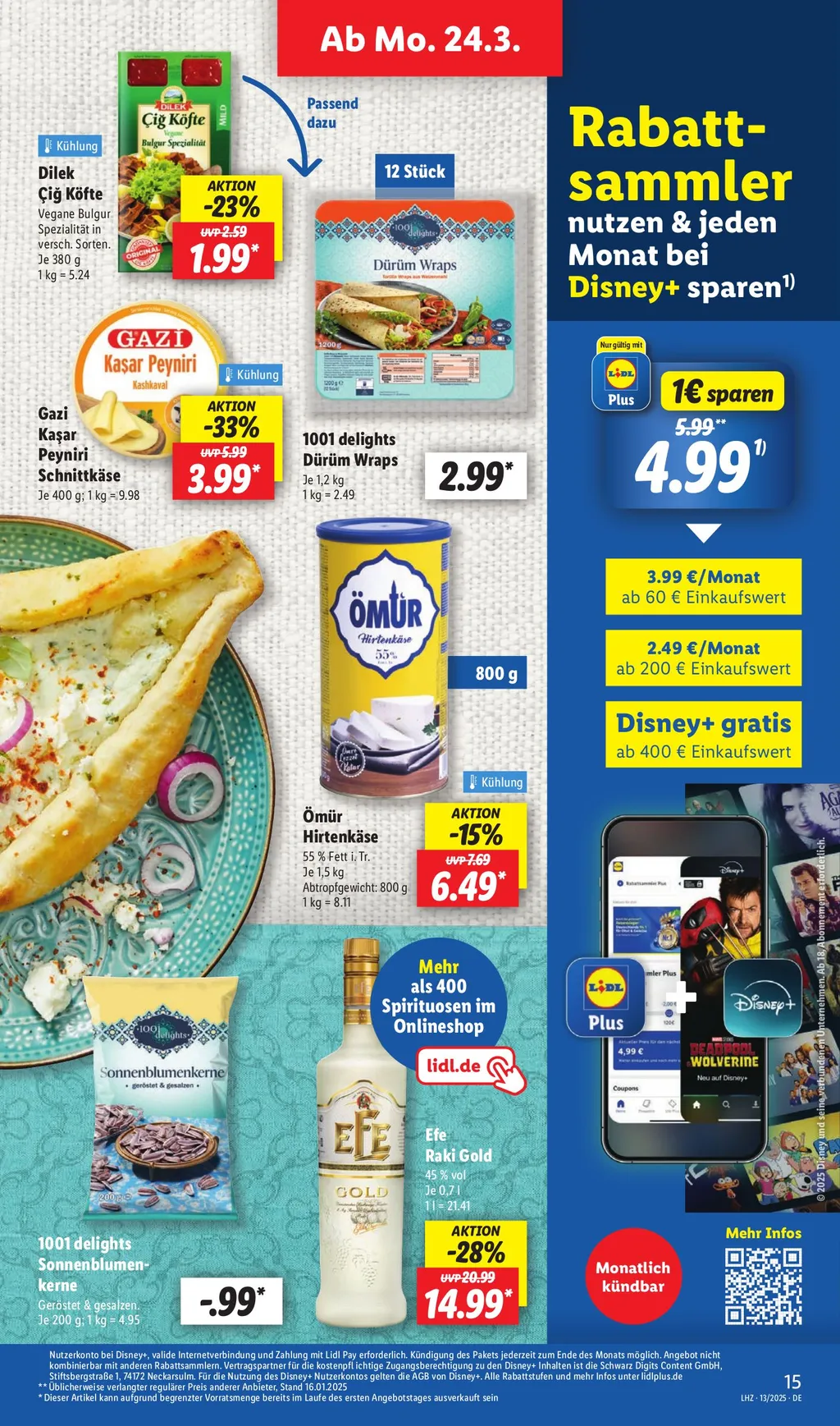 Lidl Prospekt ab 24.03.2025 (Montag)