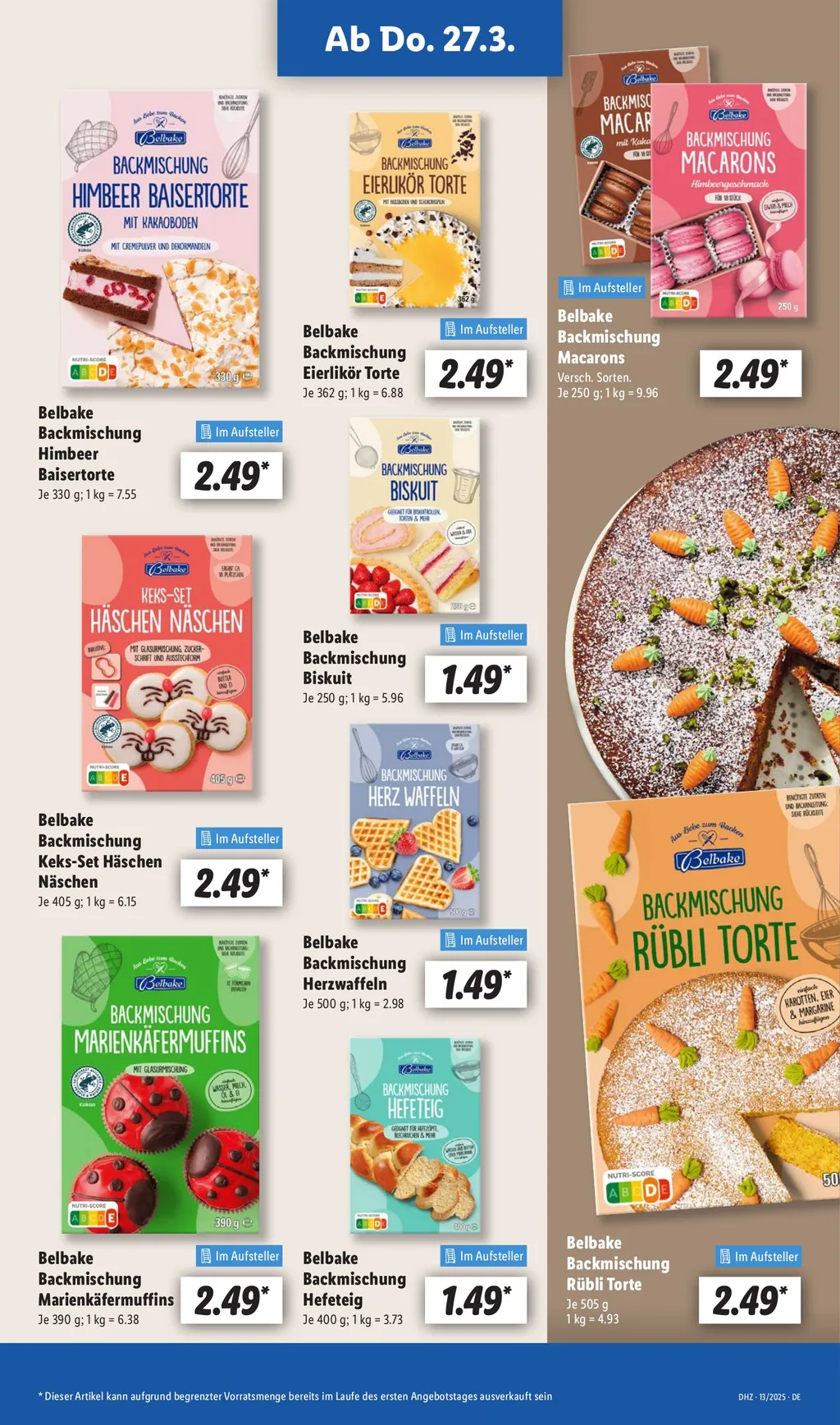 Lidl Prospekt ab 24.03.2025 (Montag)