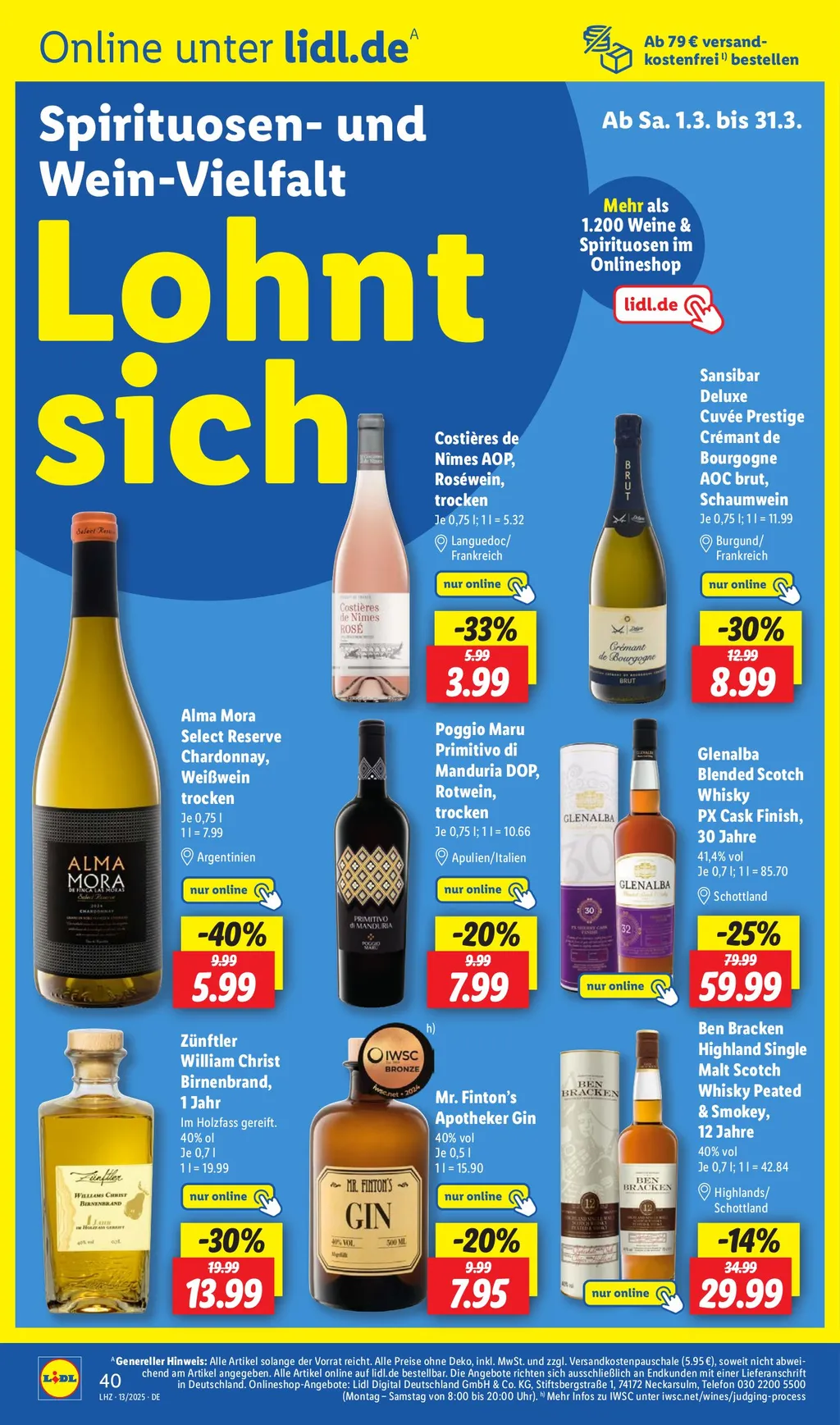 Lidl Prospekt ab 24.03.2025 (Montag)