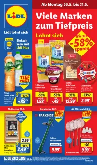 Lidl Prospekt ab 26.05.2025 (Montag)