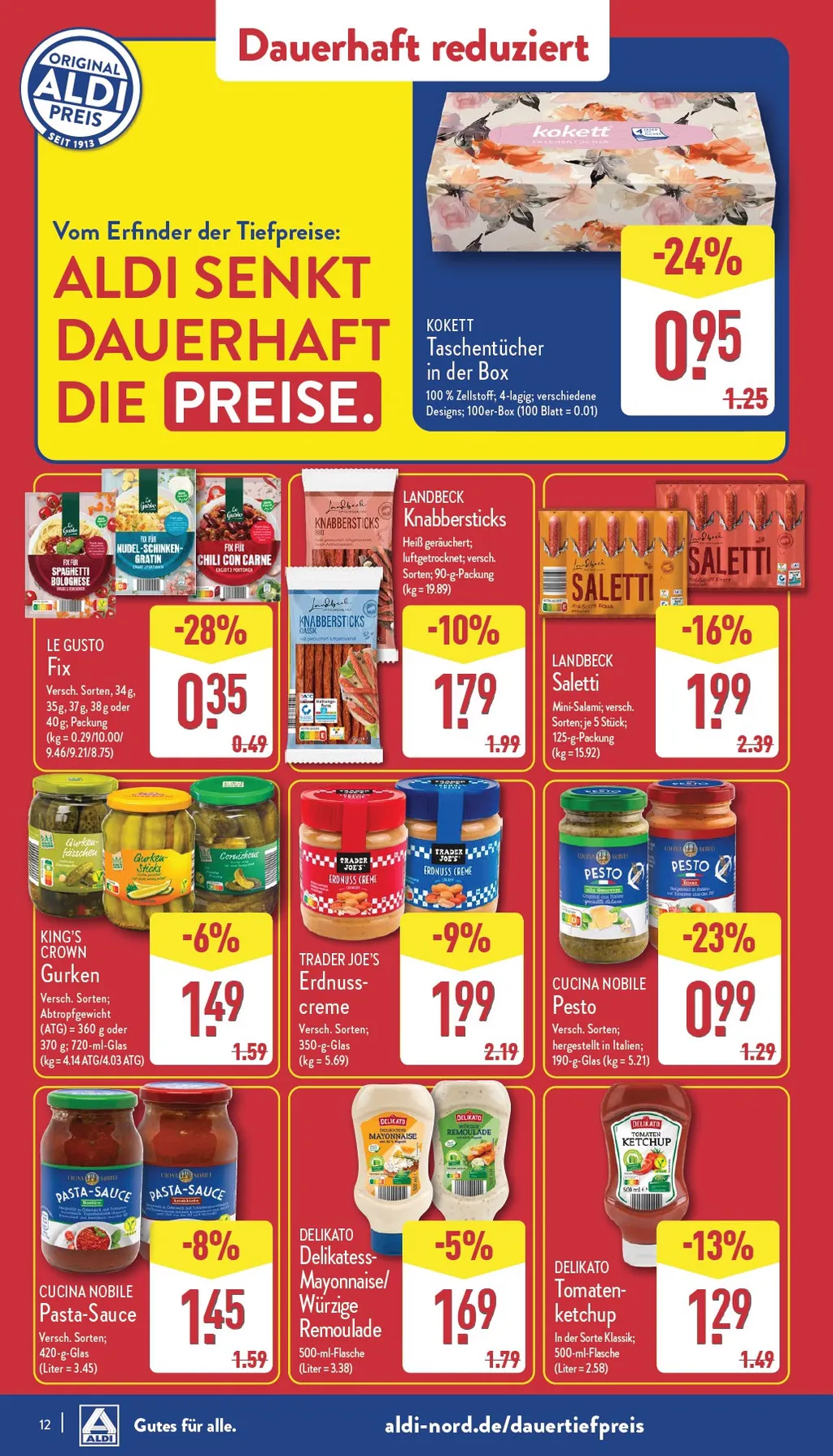 Aldi Nord prospekt ab 20.01.2025  Montag