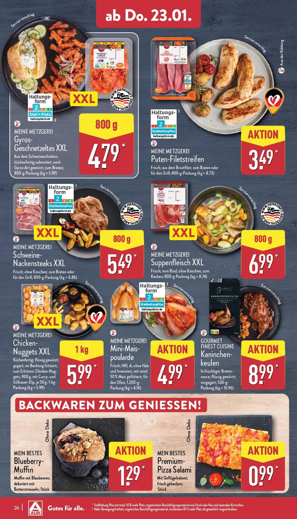 Aldi Nord prospekt ab 20.01.2025  Montag