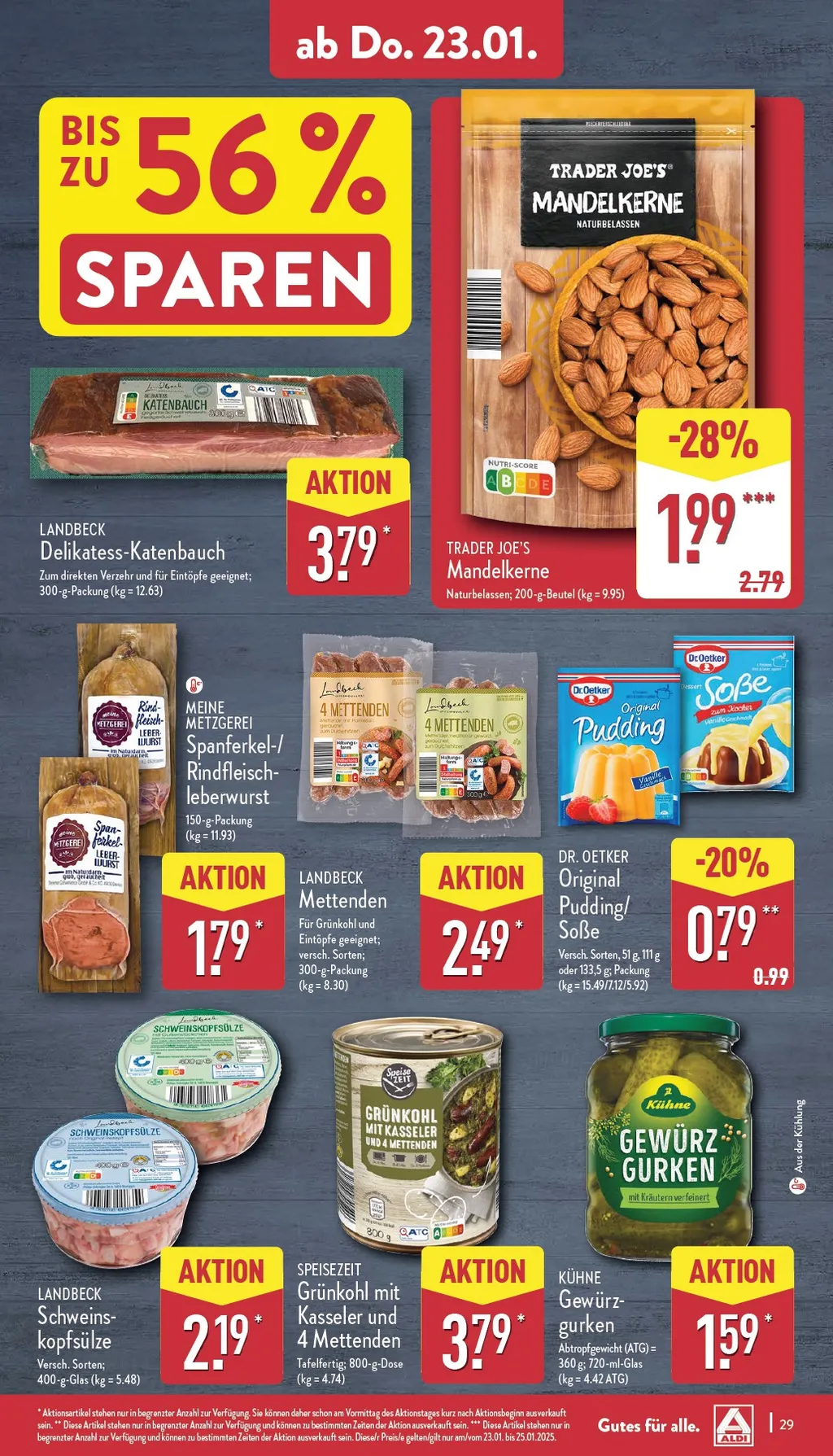 Aldi Nord prospekt ab 20.01.2025  Montag