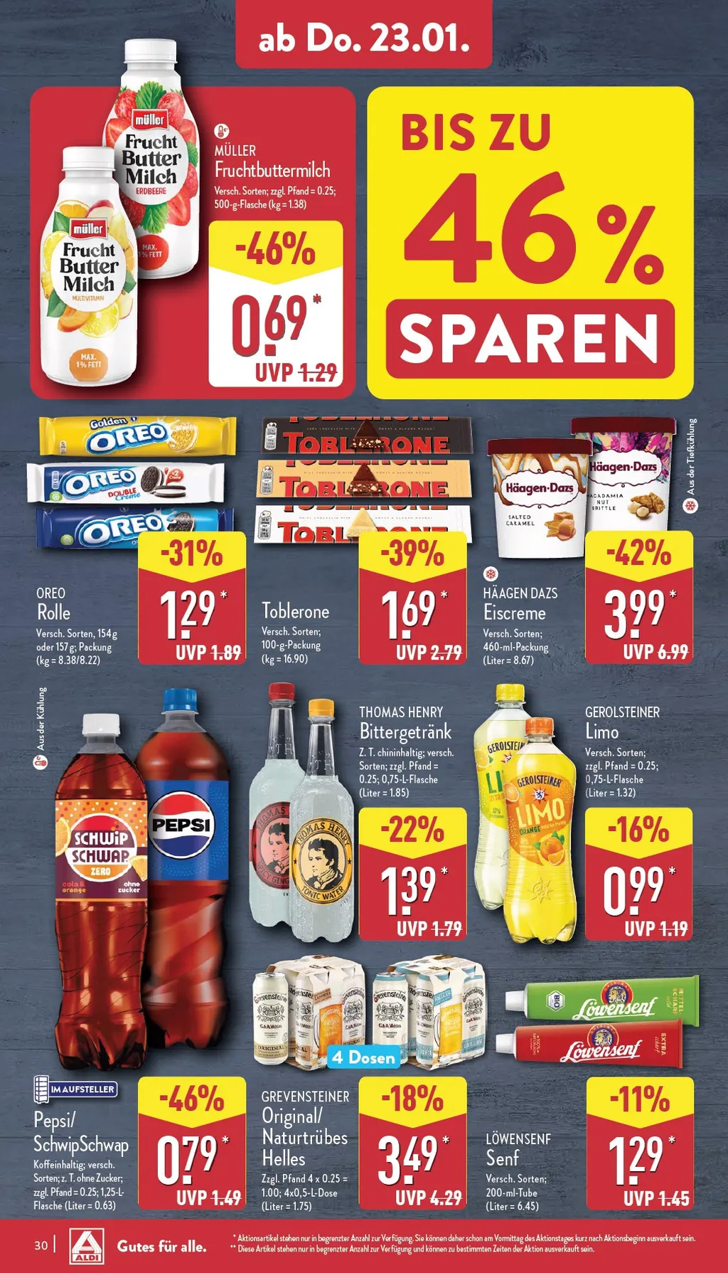 Aldi Nord prospekt ab 20.01.2025  Montag