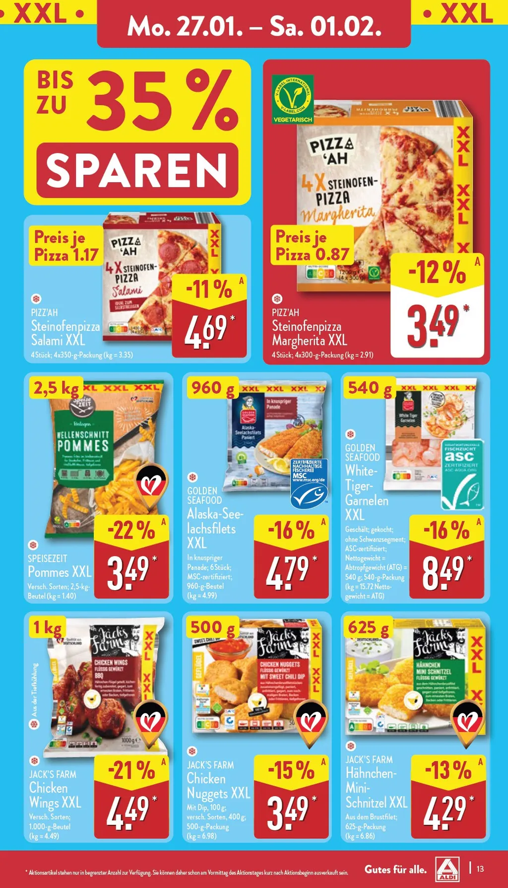 Aldi Nord prospekt ab 27.01.2025 Montag