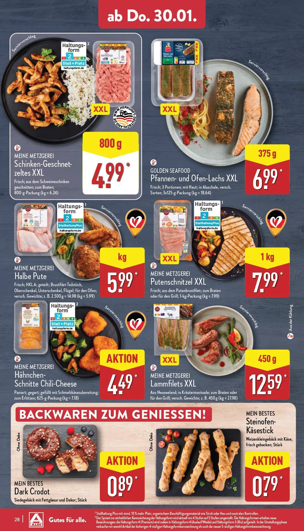 Aldi Nord prospekt ab 27.01.2025 Montag