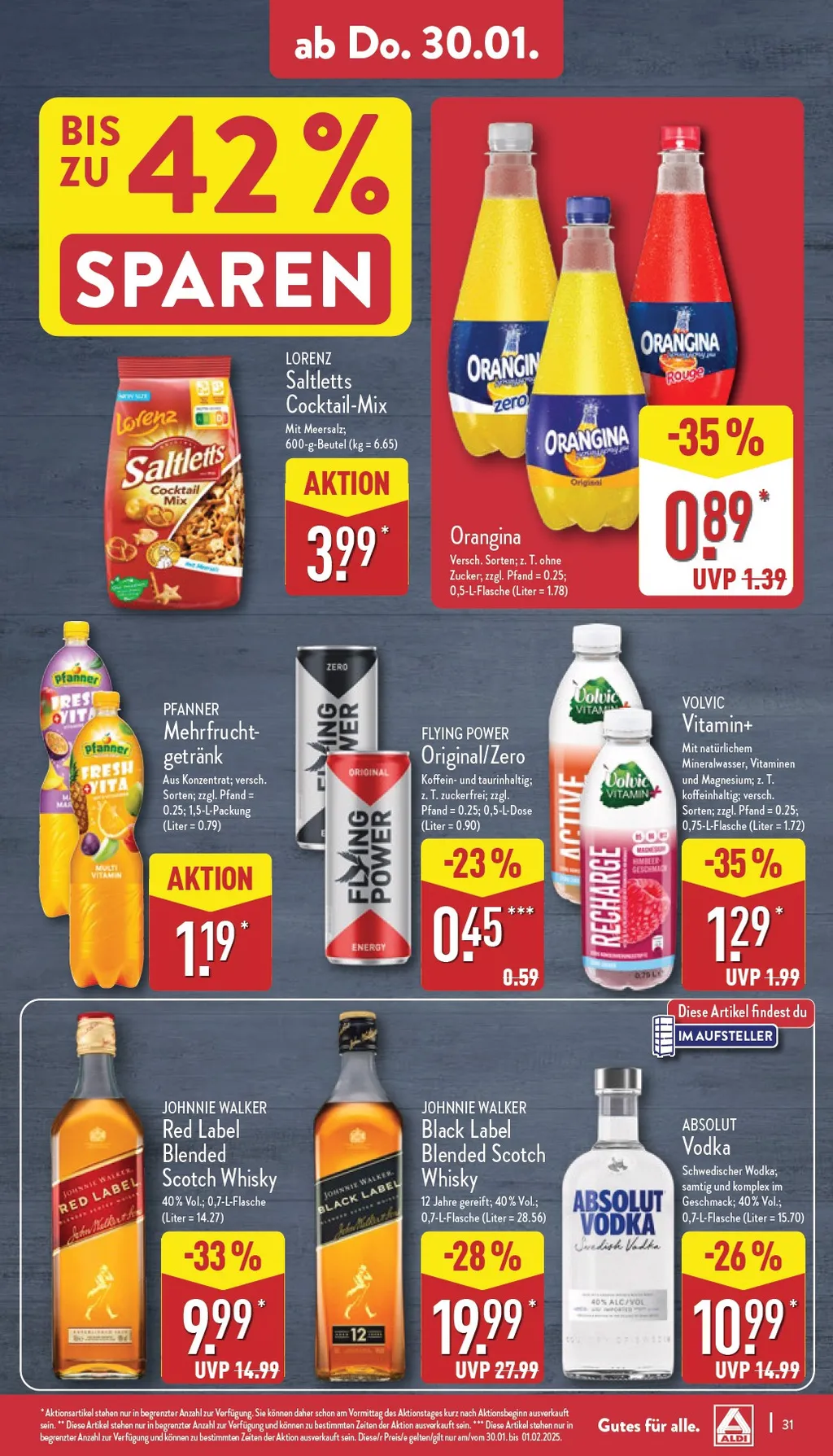 Aldi Nord prospekt ab 27.01.2025 Montag