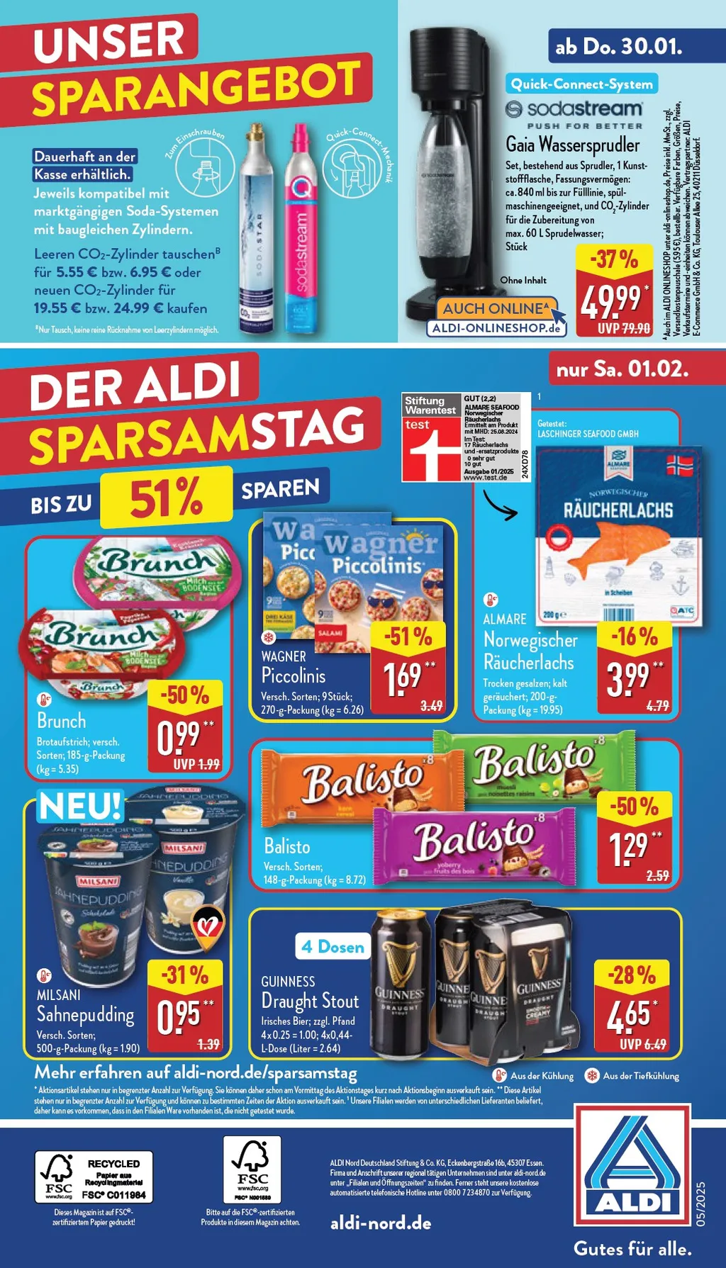 Aldi Nord prospekt ab 27.01.2025 Montag