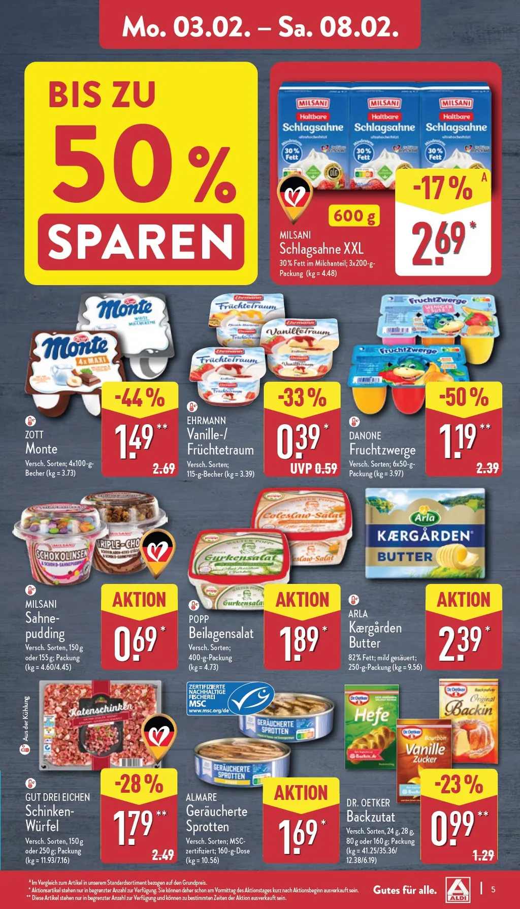 Aldi Nord Prospekt ab 03.02.2025 Montag