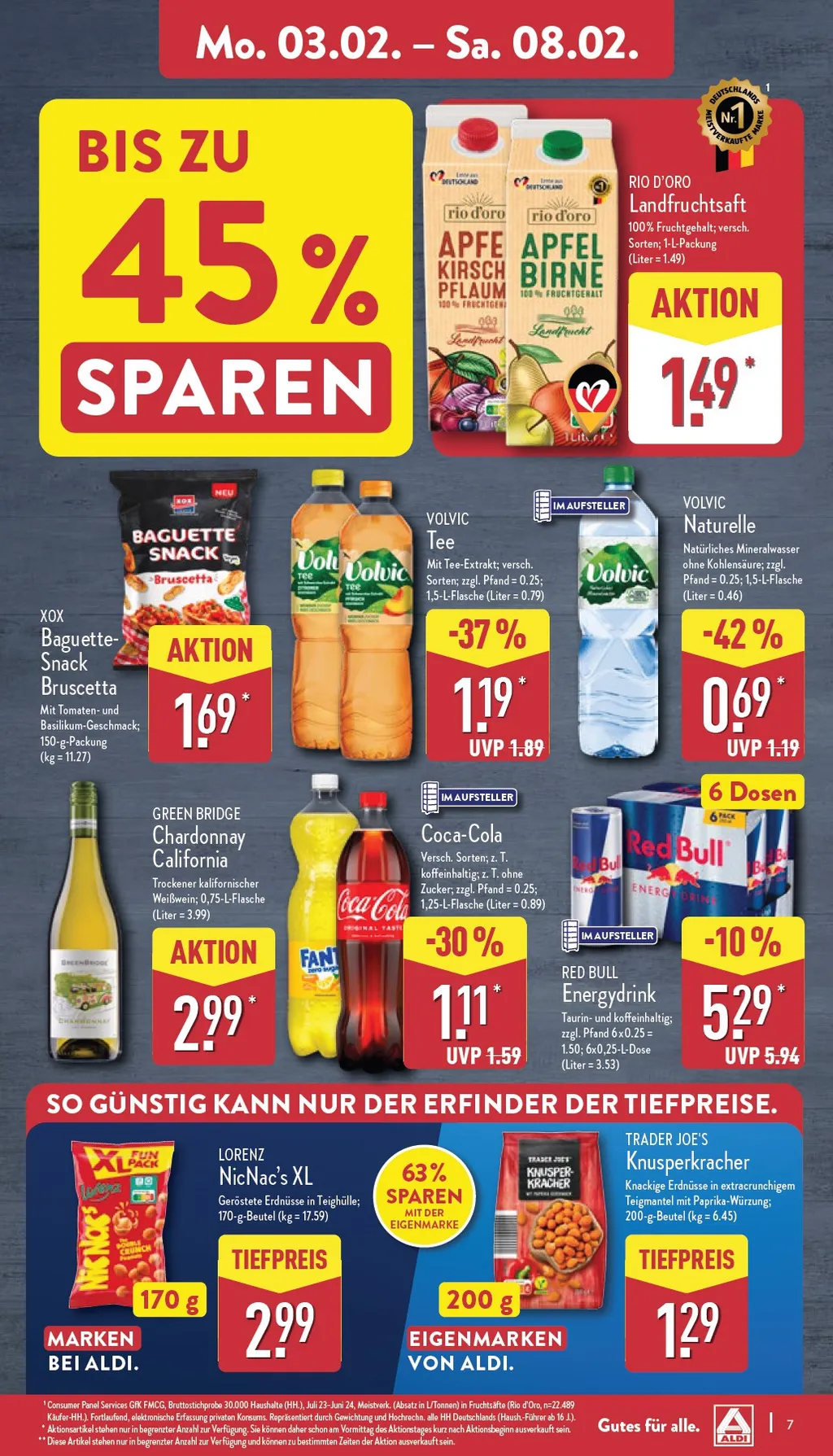 Aldi Nord Prospekt ab 03.02.2025 Montag