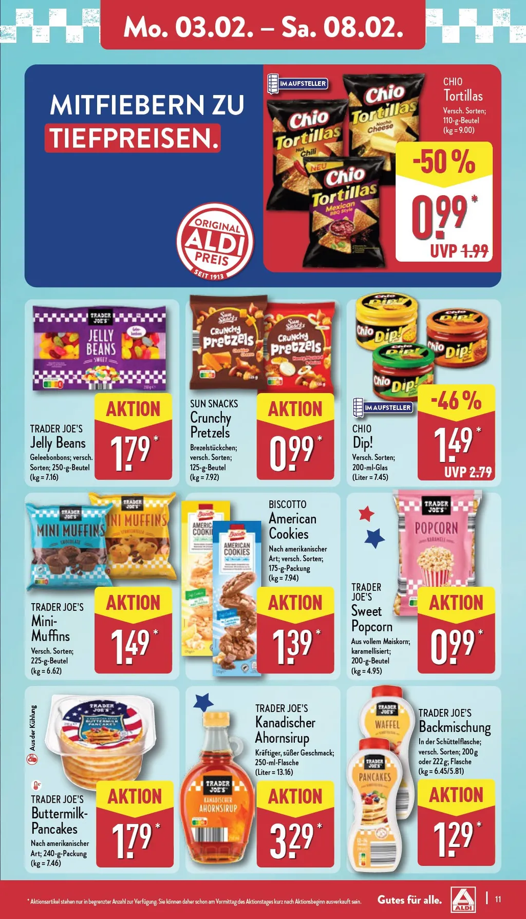 Aldi Nord Prospekt ab 03.02.2025 Montag