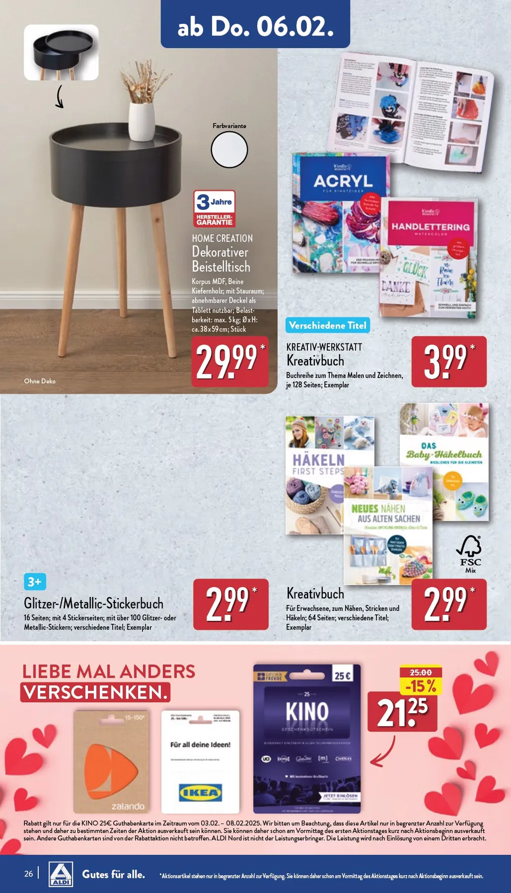 Aldi Nord Prospekt ab 03.02.2025 Montag