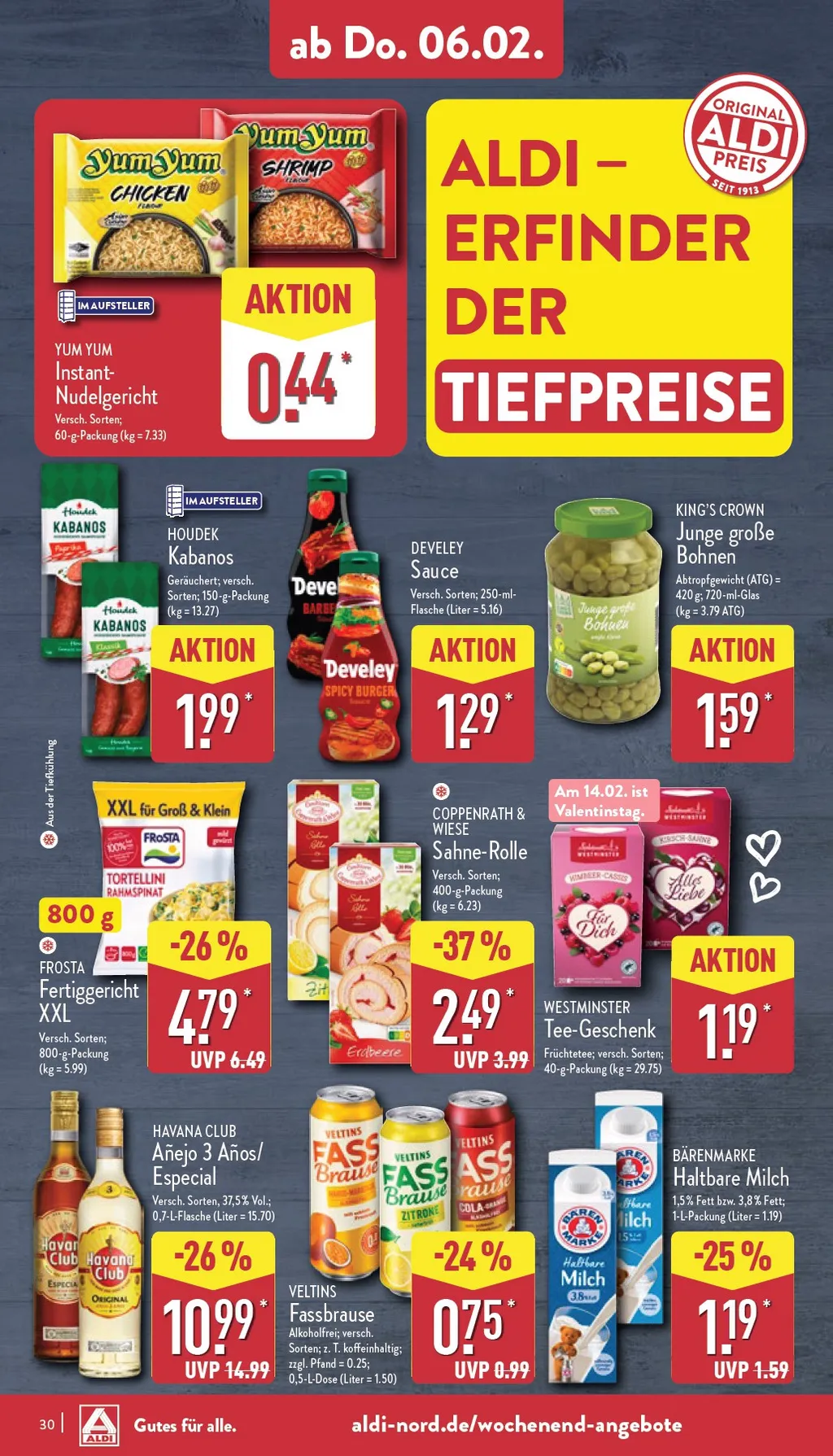 Aldi Nord Prospekt ab 03.02.2025 Montag