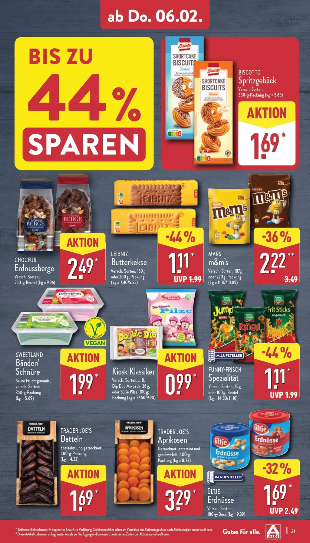 Aldi Nord Prospekt ab 03.02.2025 Montag