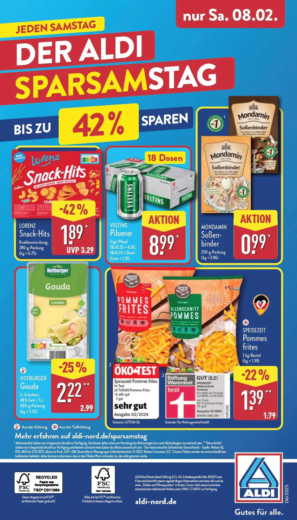 Aldi Nord Prospekt ab 03.02.2025 Montag