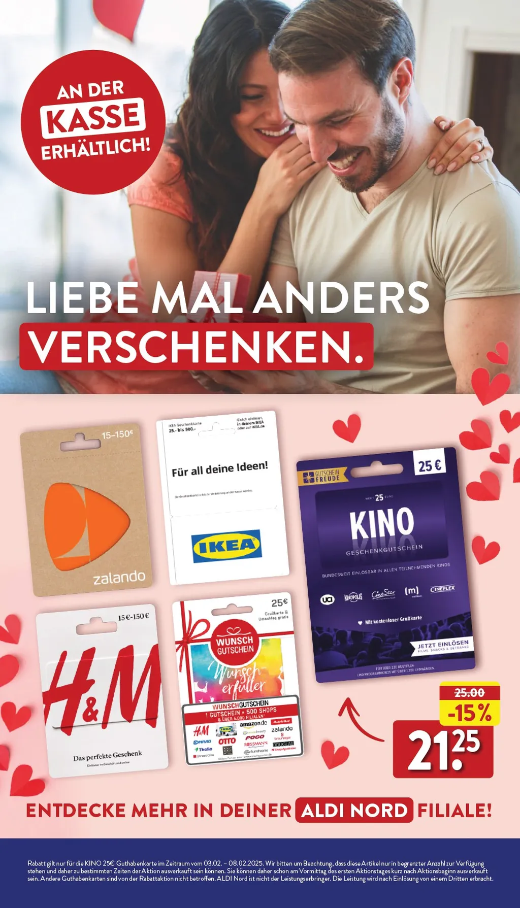 Aldi Nord Prospekt ab 03.02.2025 Montag