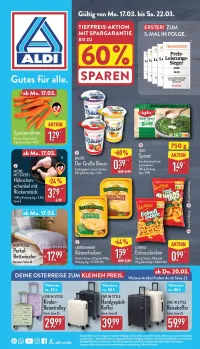 Aldi Nord Prospekt ab 17.03.2025 Montag