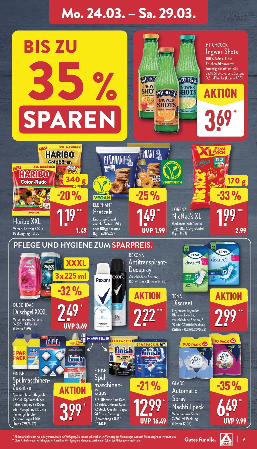 Aldi Nord Prospekt ab 24.03.2025 Montag