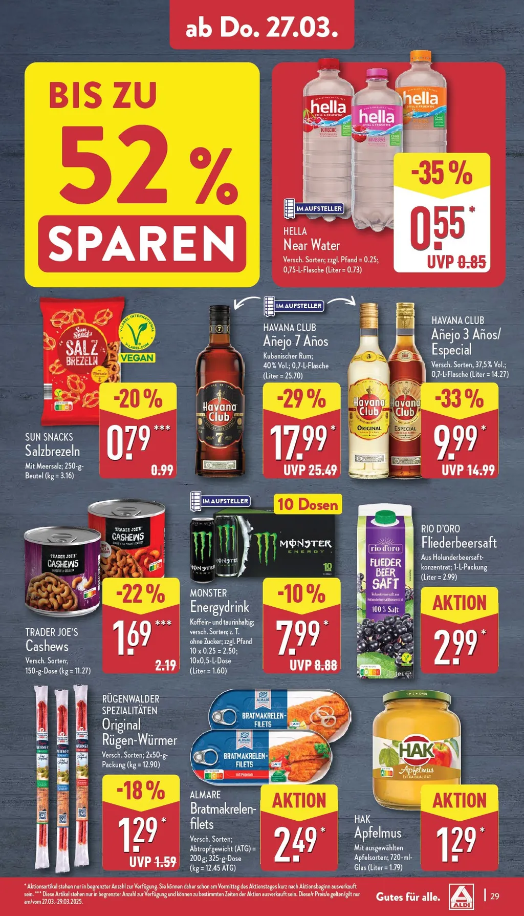 Aldi Nord Prospekt ab 24.03.2025 Montag