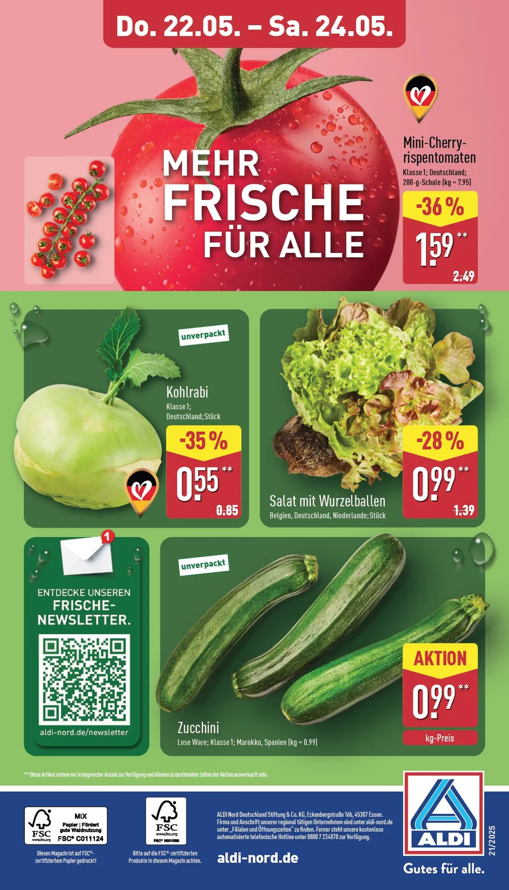 Aldi Nord Prospekt