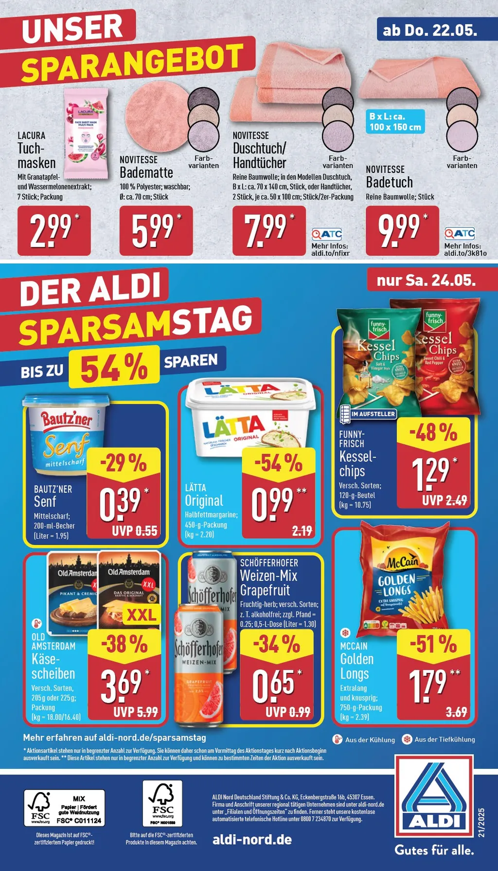 Aldi Nord Prospekt