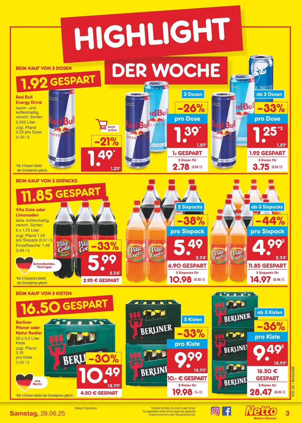 Netto Marken-Discount Prospekt Angebote - Sayfa 3 / 59