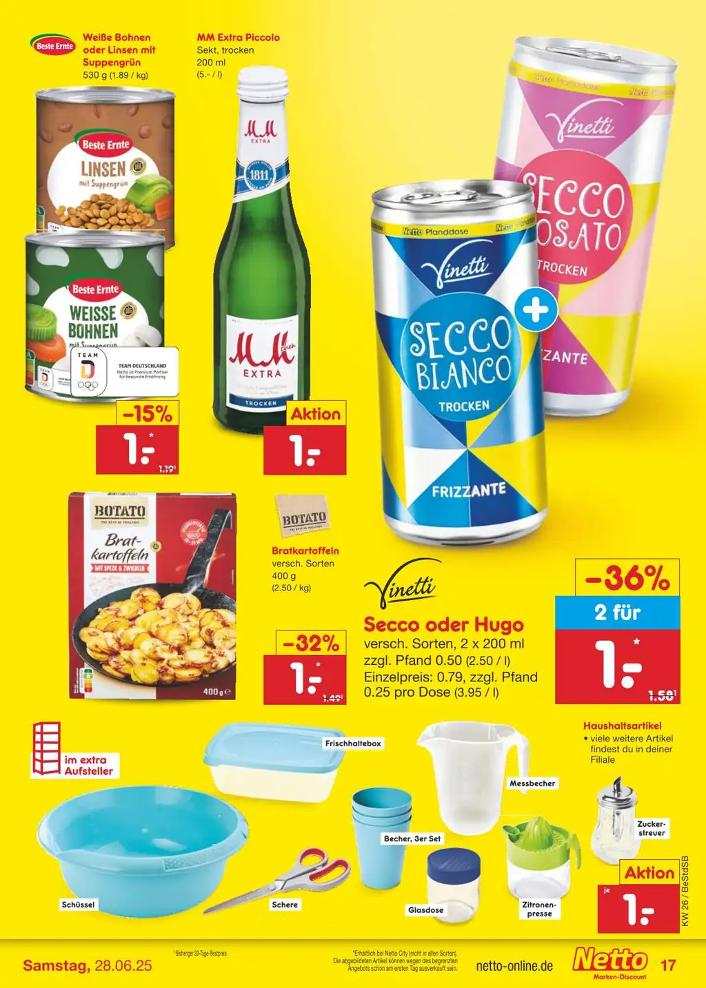 Netto Marken-Discount Prospekt Angebote - Sayfa 5 / 59