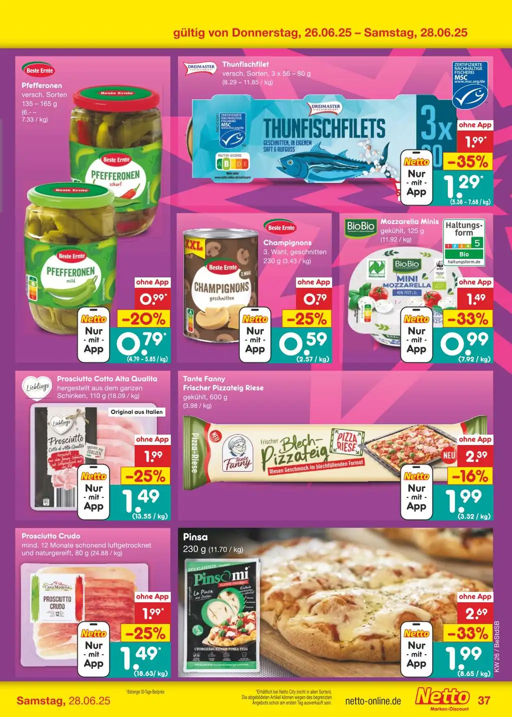 Netto Marken-Discount Prospekt Angebote - Sayfa 1 / 59