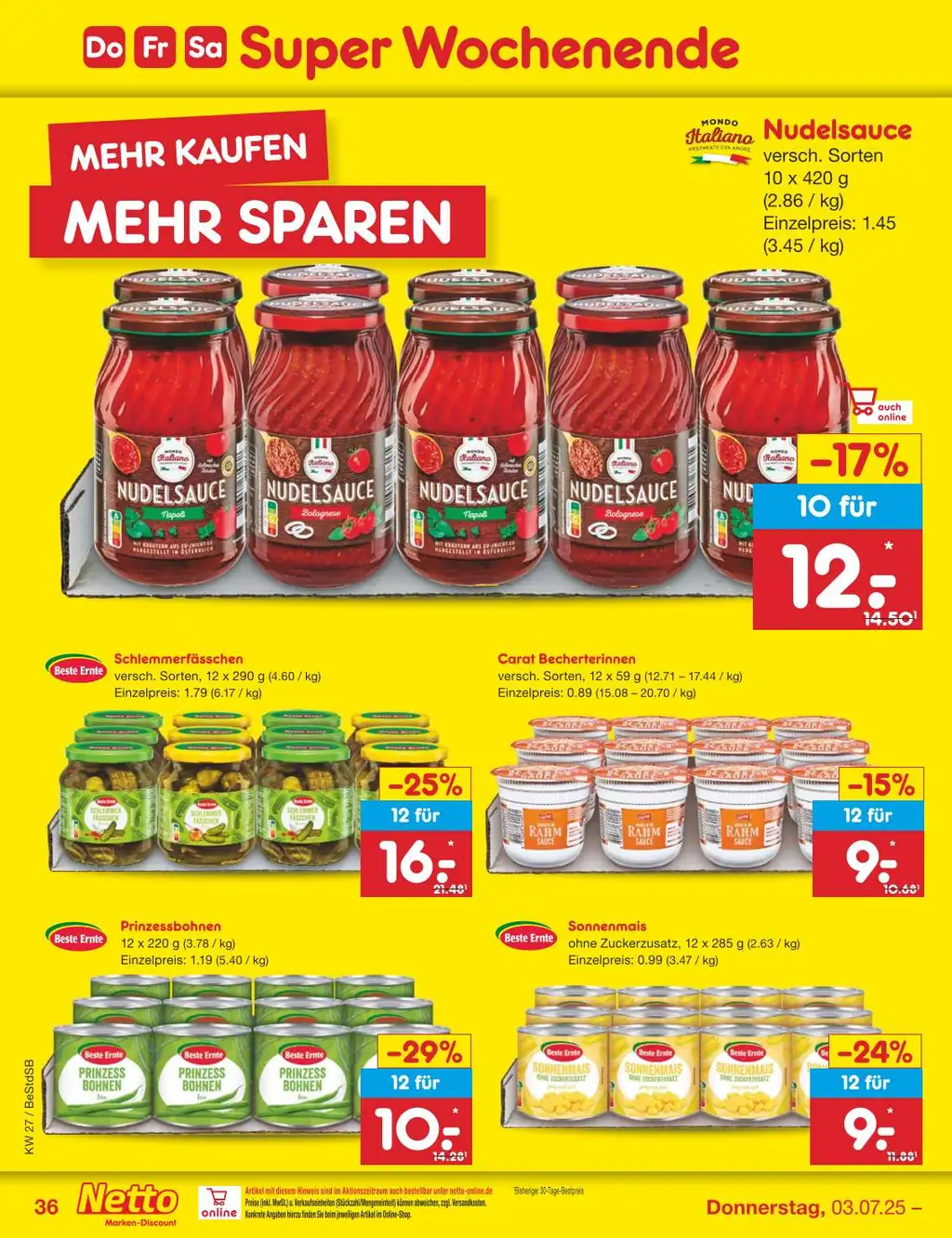 Netto Marken-Discount Prospekt - Sayfa 4 / 63