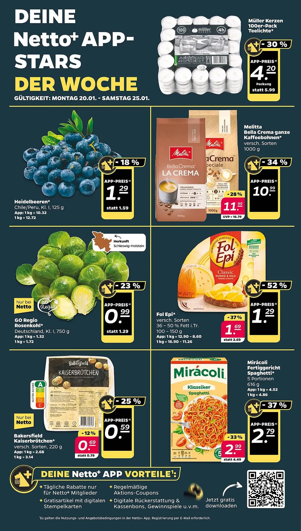 NETTO (Schwarz) Prospekt ab 20.01.2025 (Montag)