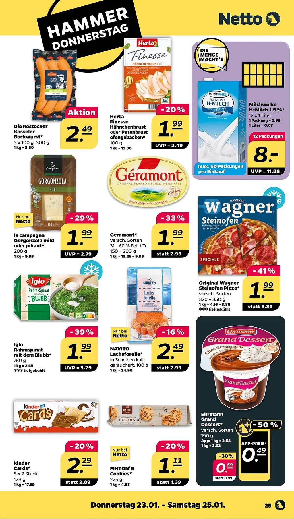 NETTO (Schwarz) Prospekt ab 20.01.2025 (Montag)