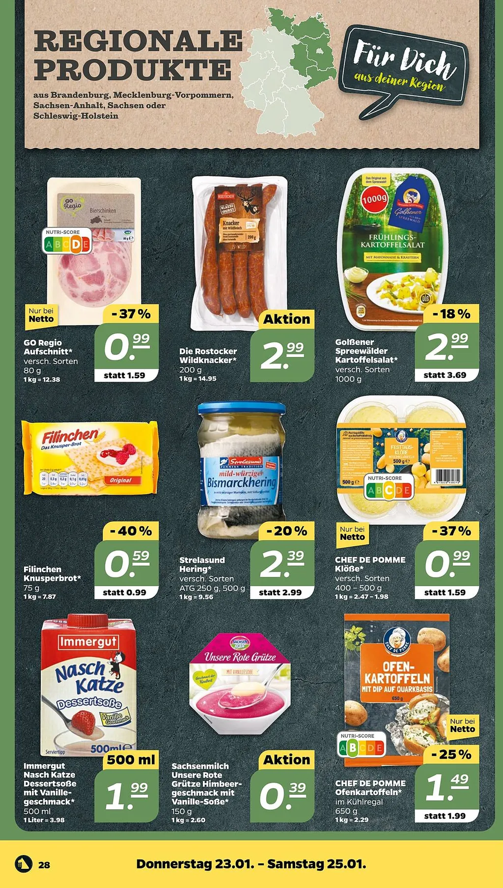 NETTO (Schwarz) Prospekt ab 20.01.2025 (Montag)