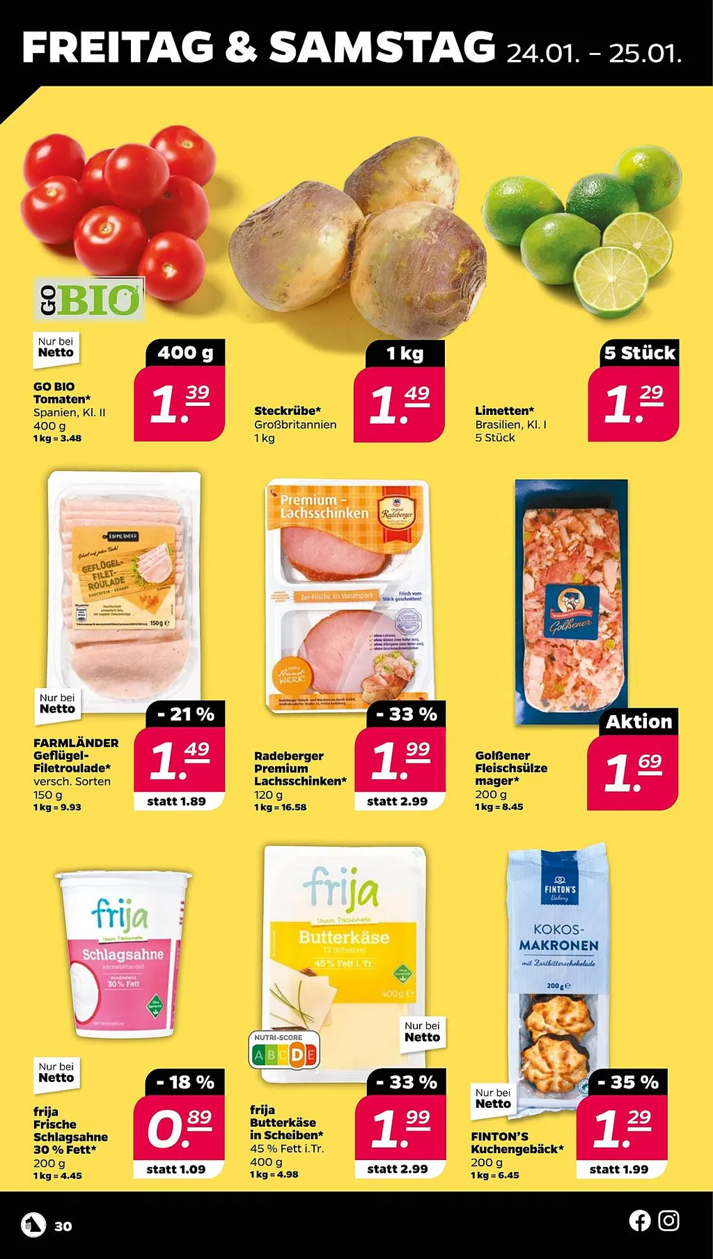 NETTO (Schwarz) Prospekt ab 20.01.2025 (Montag)