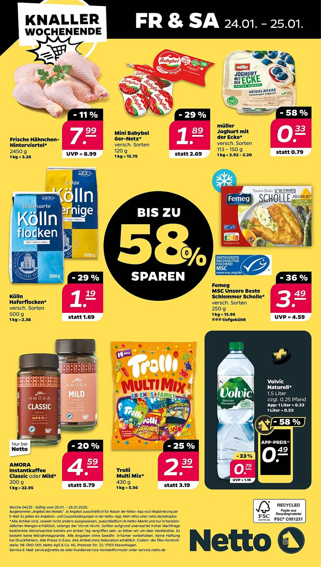 NETTO (Schwarz) Prospekt ab 20.01.2025 (Montag)