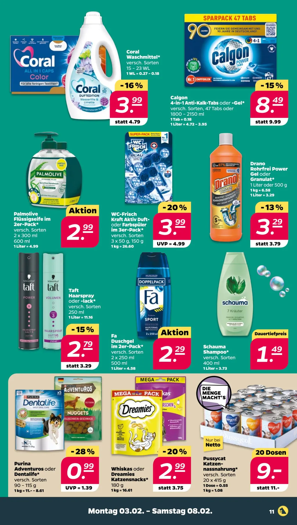 Netto Prospekt ab 03.02.2025 (Montag)