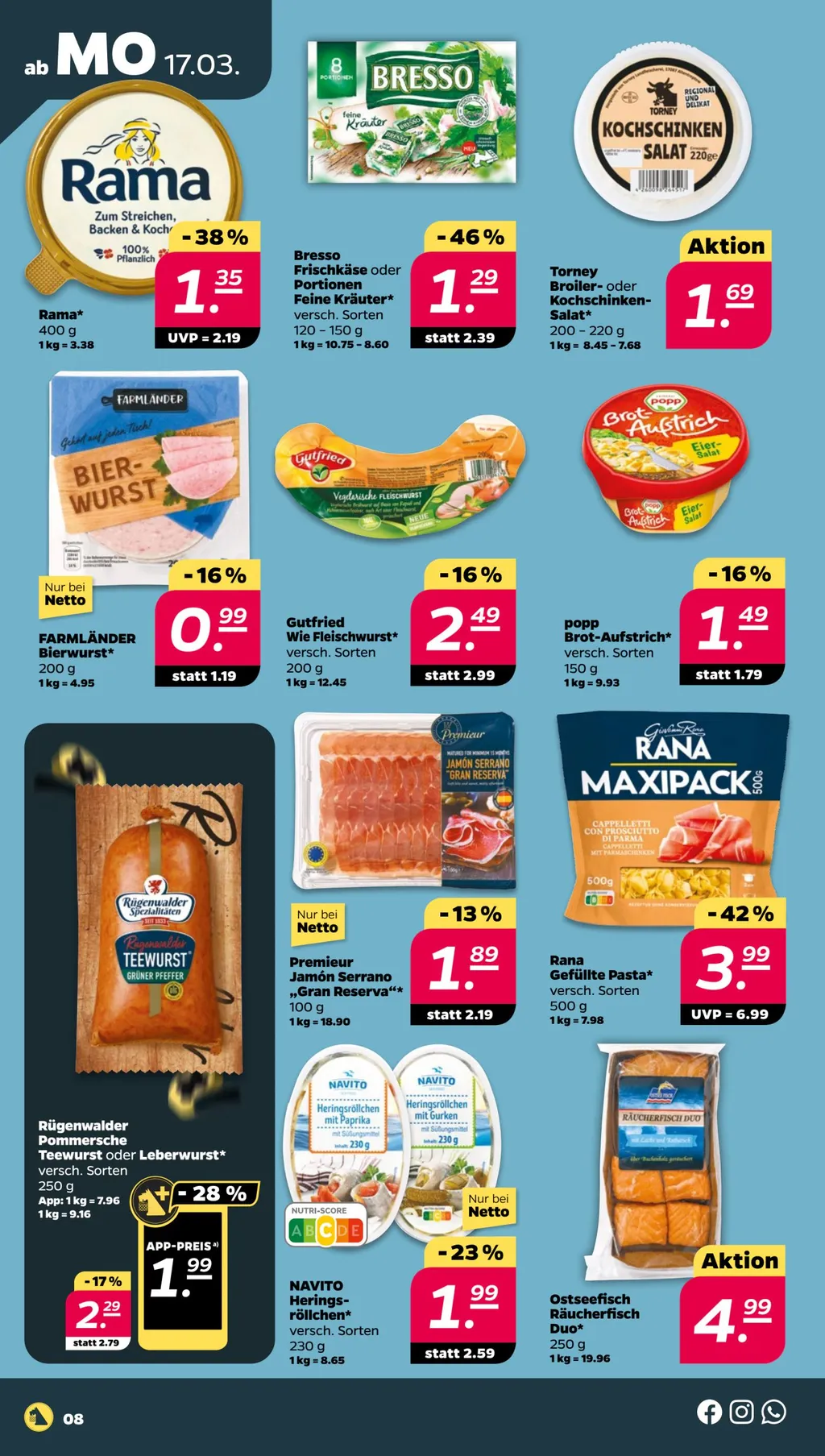 Netto Prospekt ab 17.03.2025 (Montag)