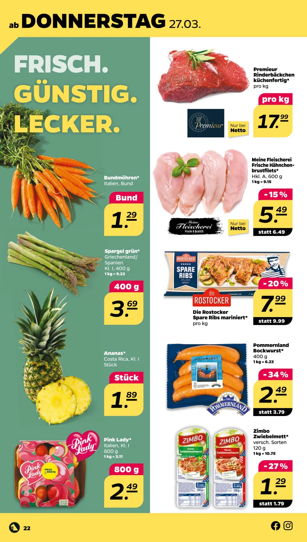 Netto Prospekt ab 24.03.2025 (Montag)