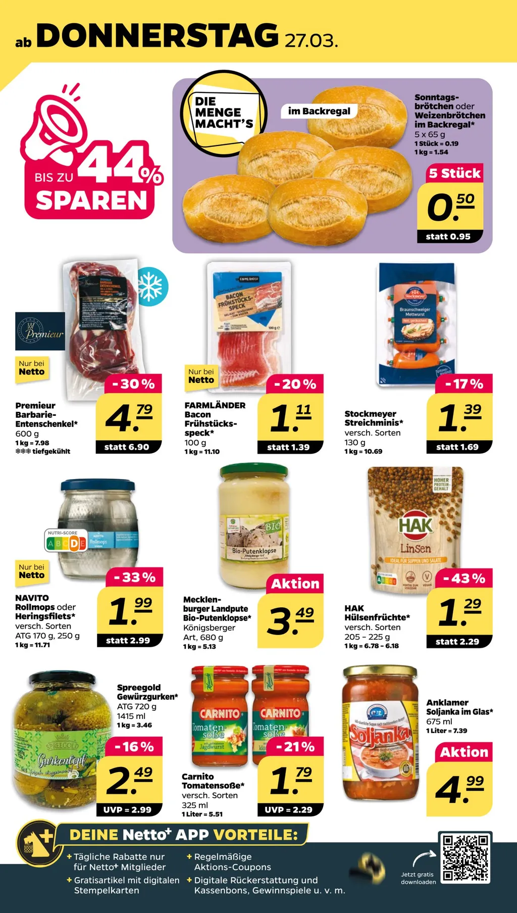 Netto Prospekt ab 24.03.2025 (Montag)