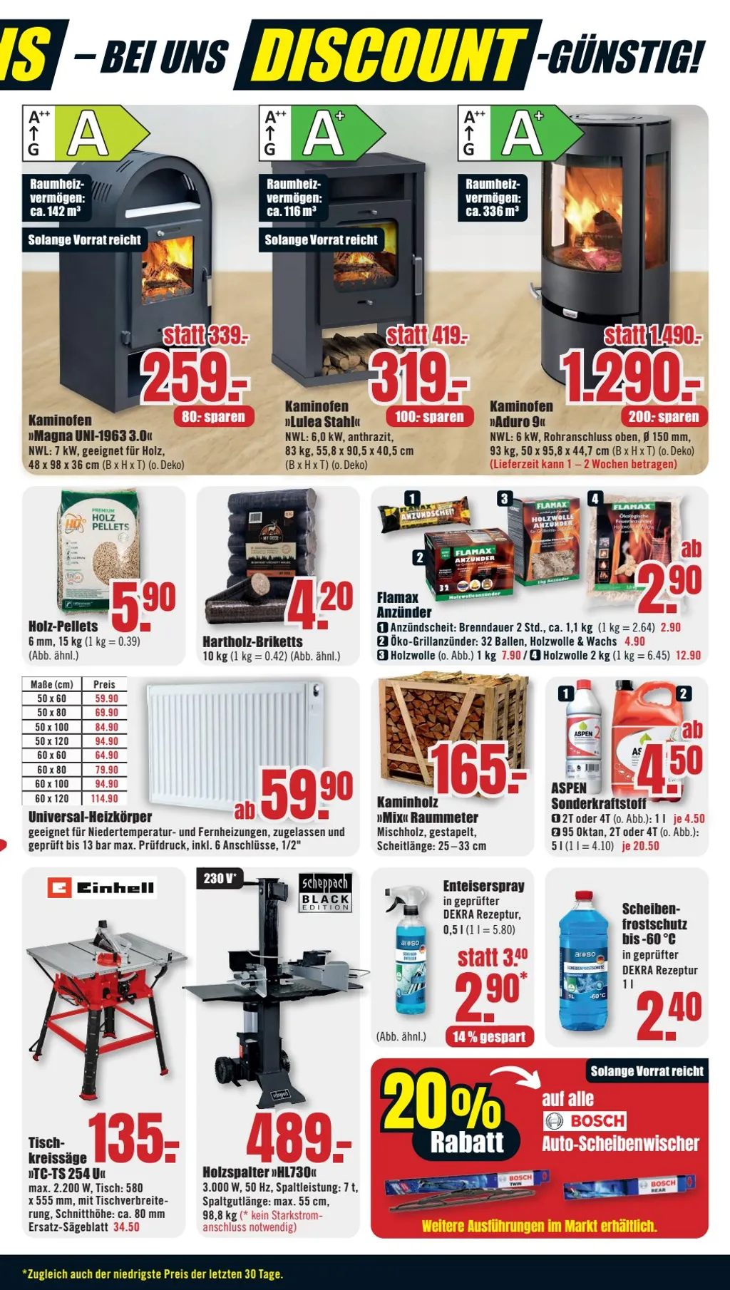 B1 Discount Baumarkt Prospekt ab 25.01.2025 Samstag