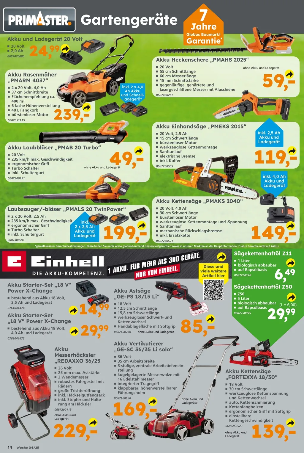 Globus Baumarkt Prospekt ab 20.01.2025 Montag