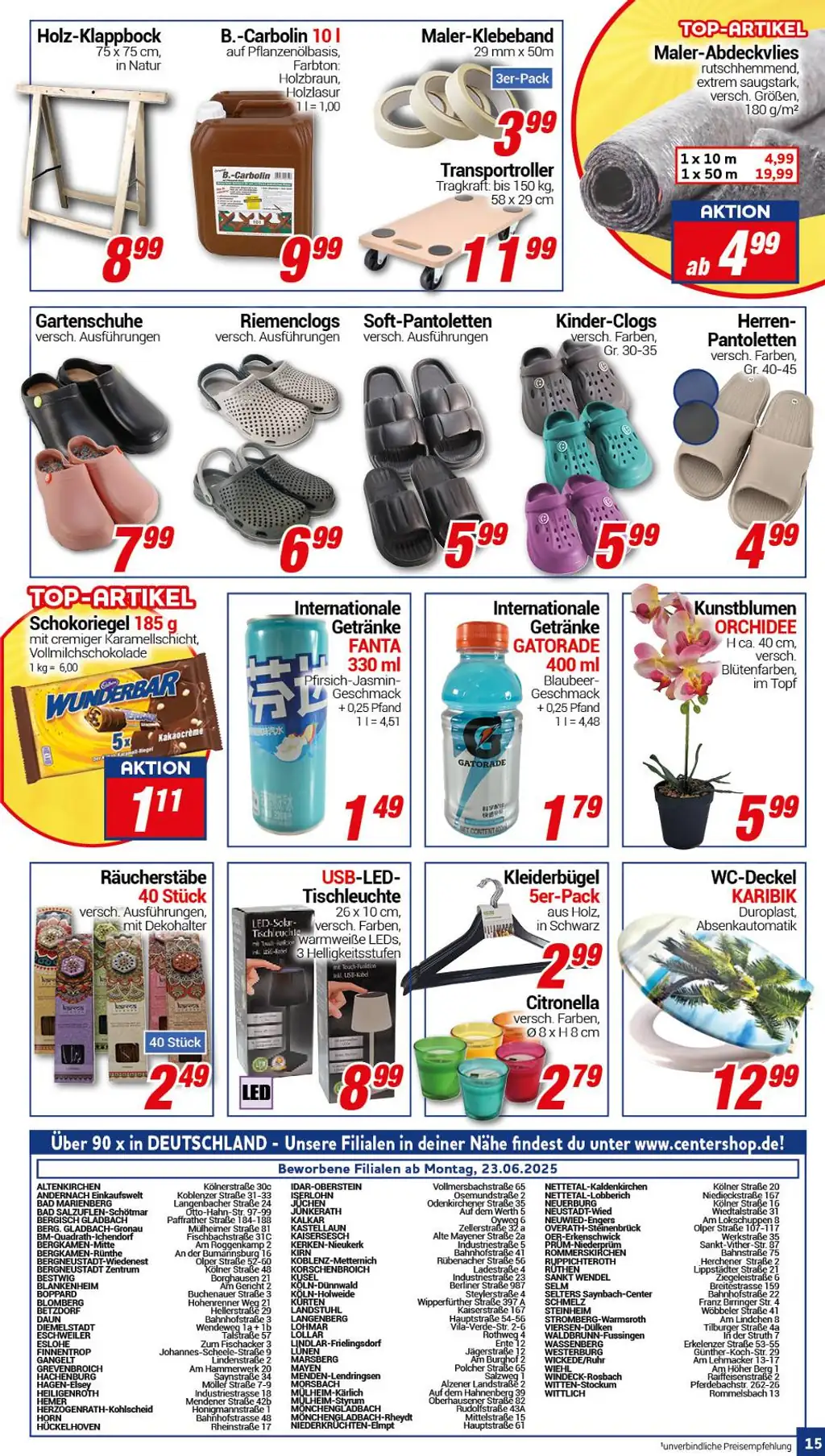 CENTERSHOP Prospekt Angebote - Sayfa 1 / 16