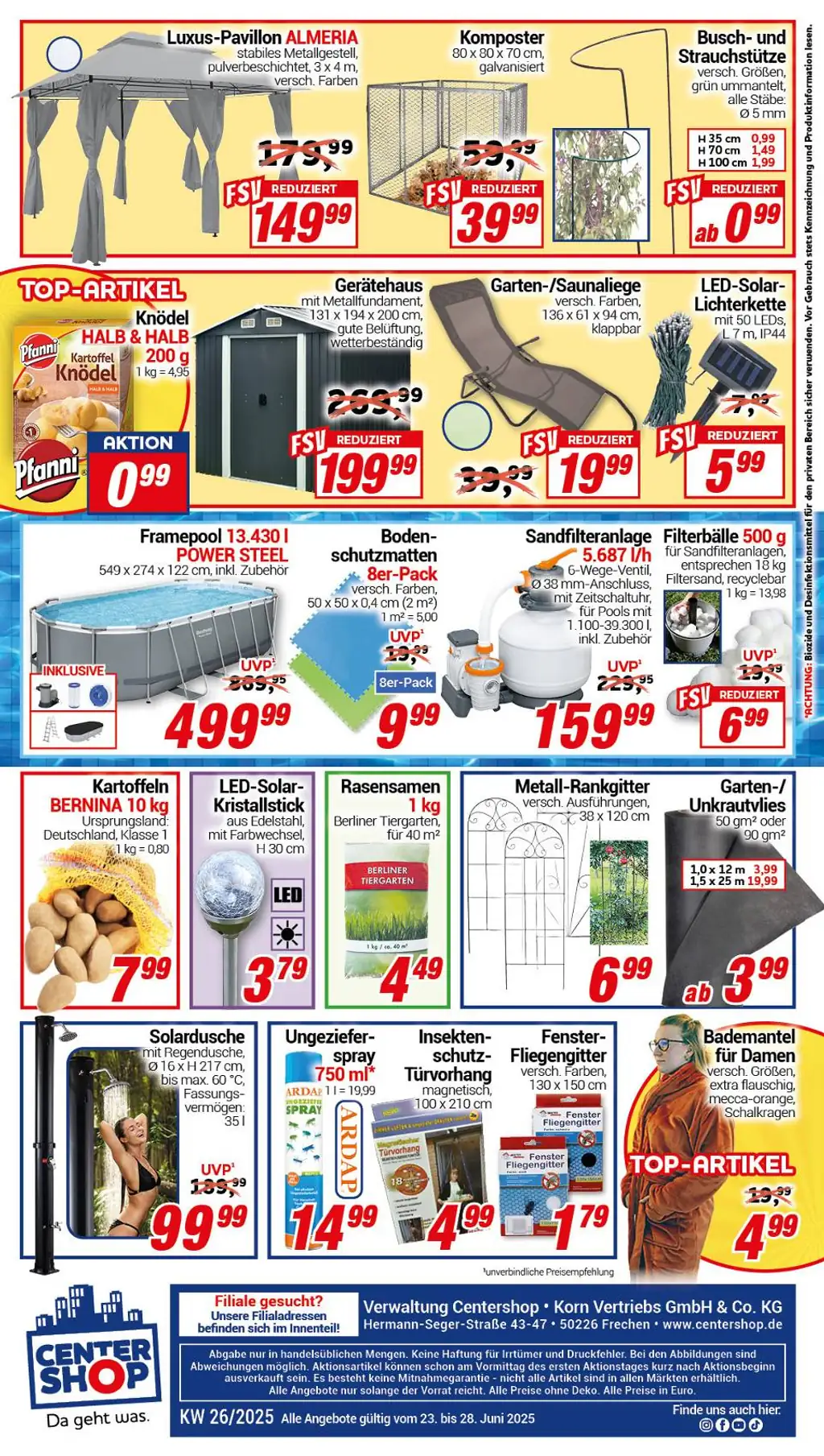 CENTERSHOP Prospekt Angebote - Sayfa 2 / 16