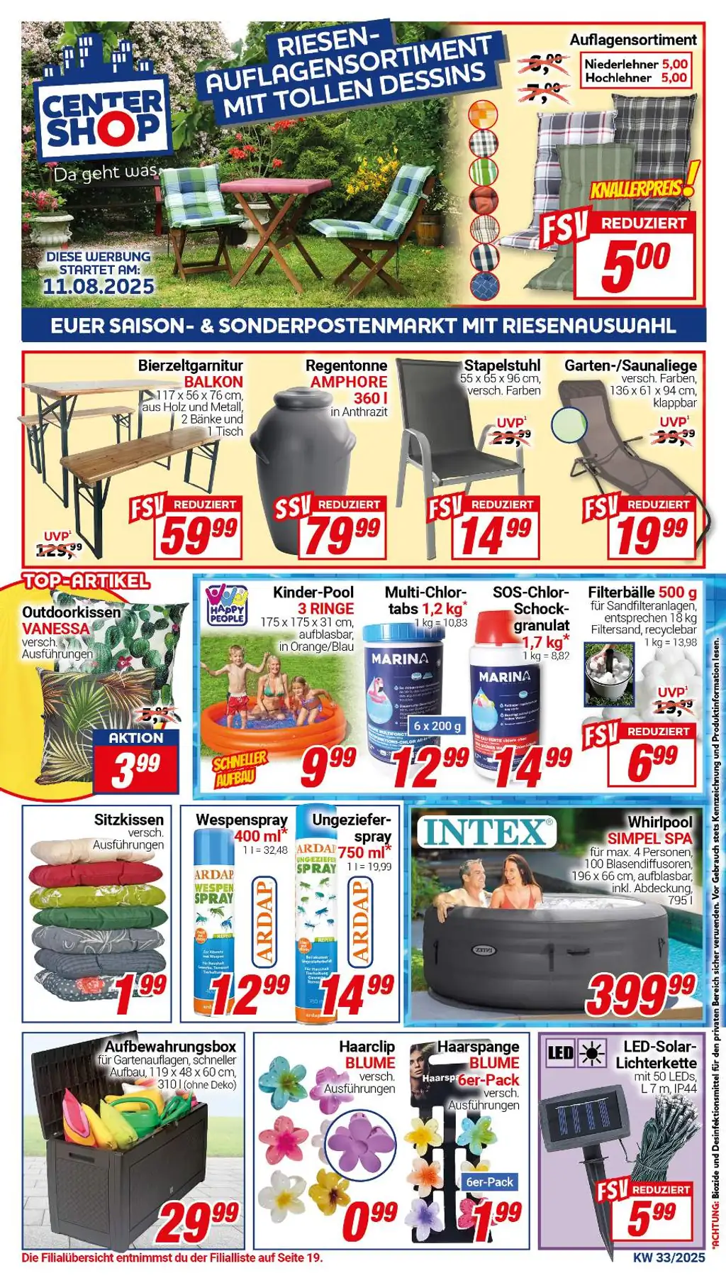 CENTERSHOP Prospekt Angebote - Sayfa 1 / 20