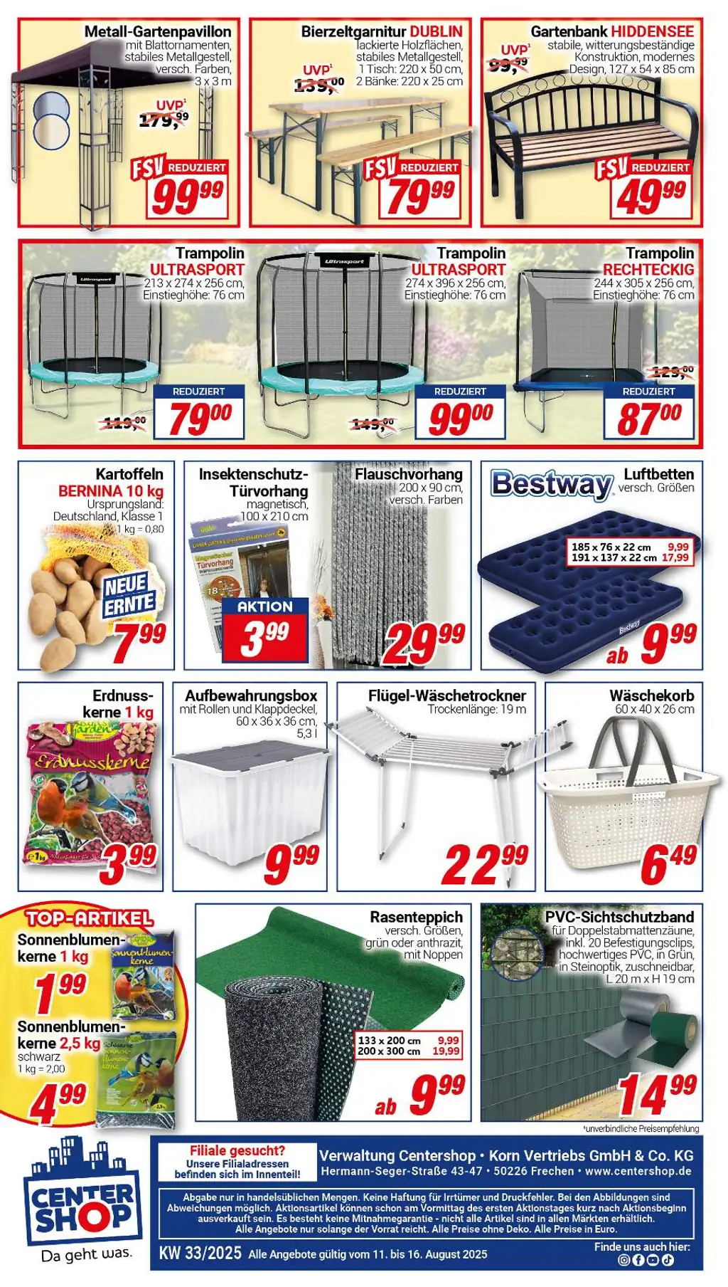CENTERSHOP Prospekt Angebote - Sayfa 4 / 20